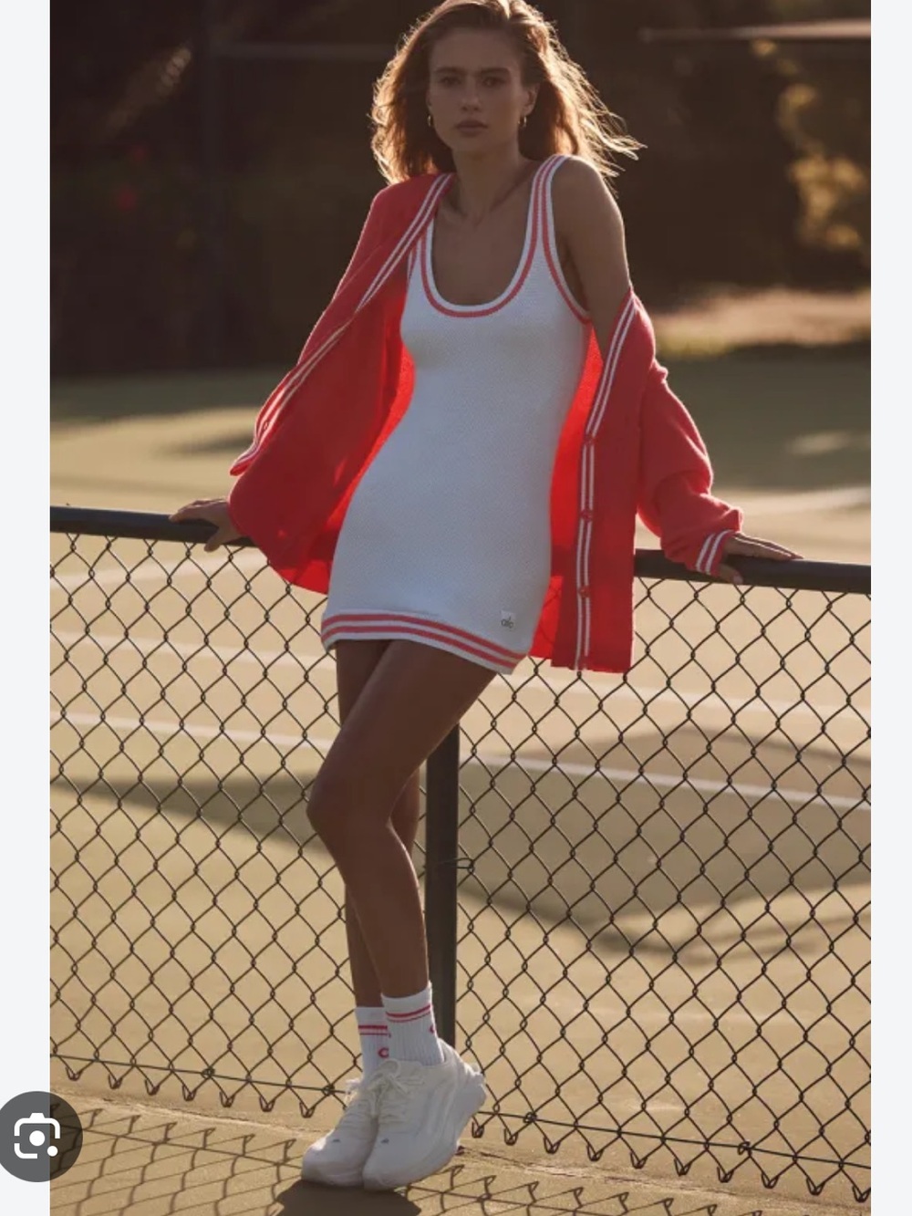 ALO Yoga Tennis Club Knit Dress - Picture 2 of 2